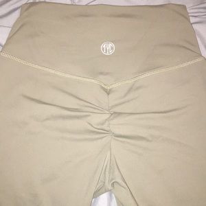 Till you collapse army green leggings